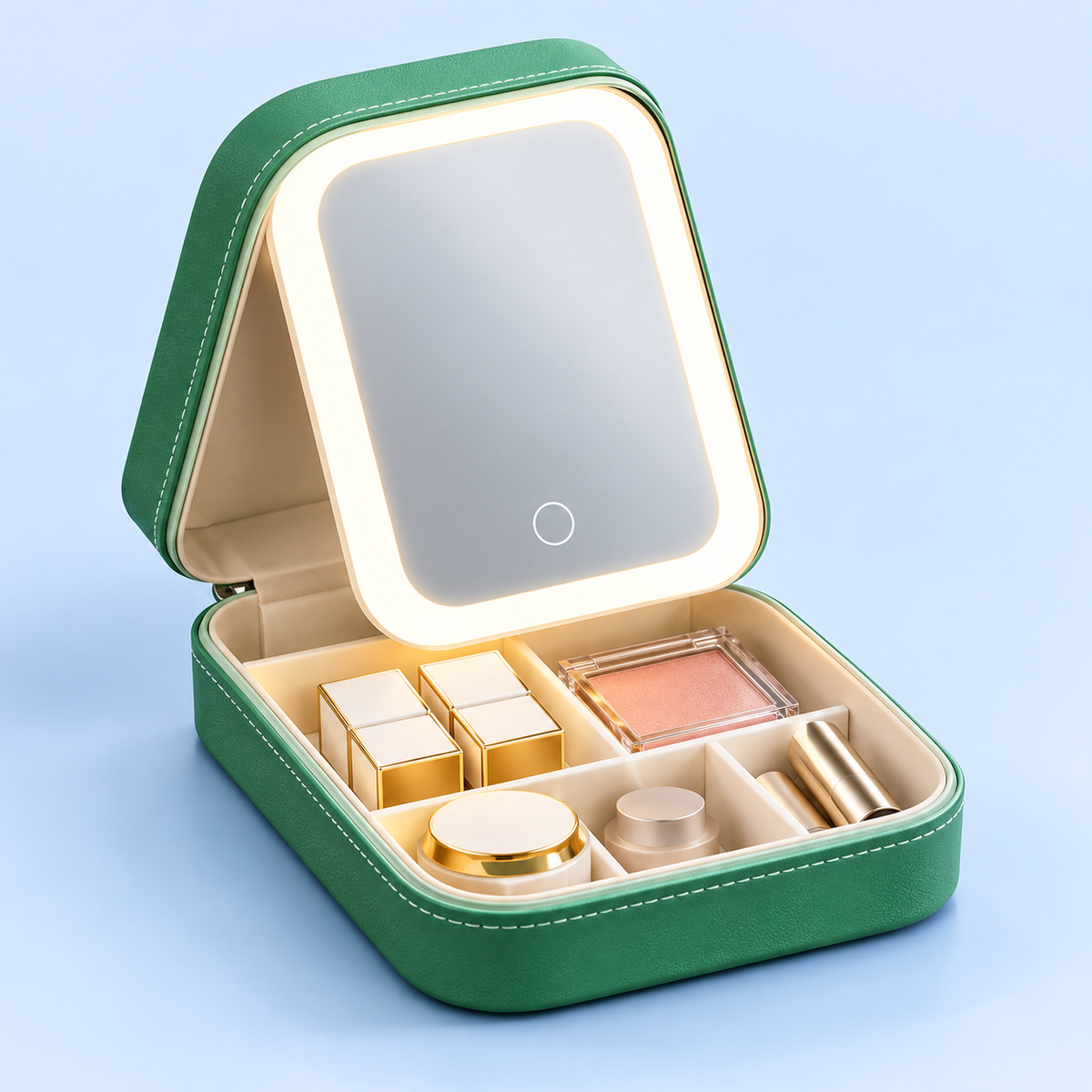 Make up mirror with light