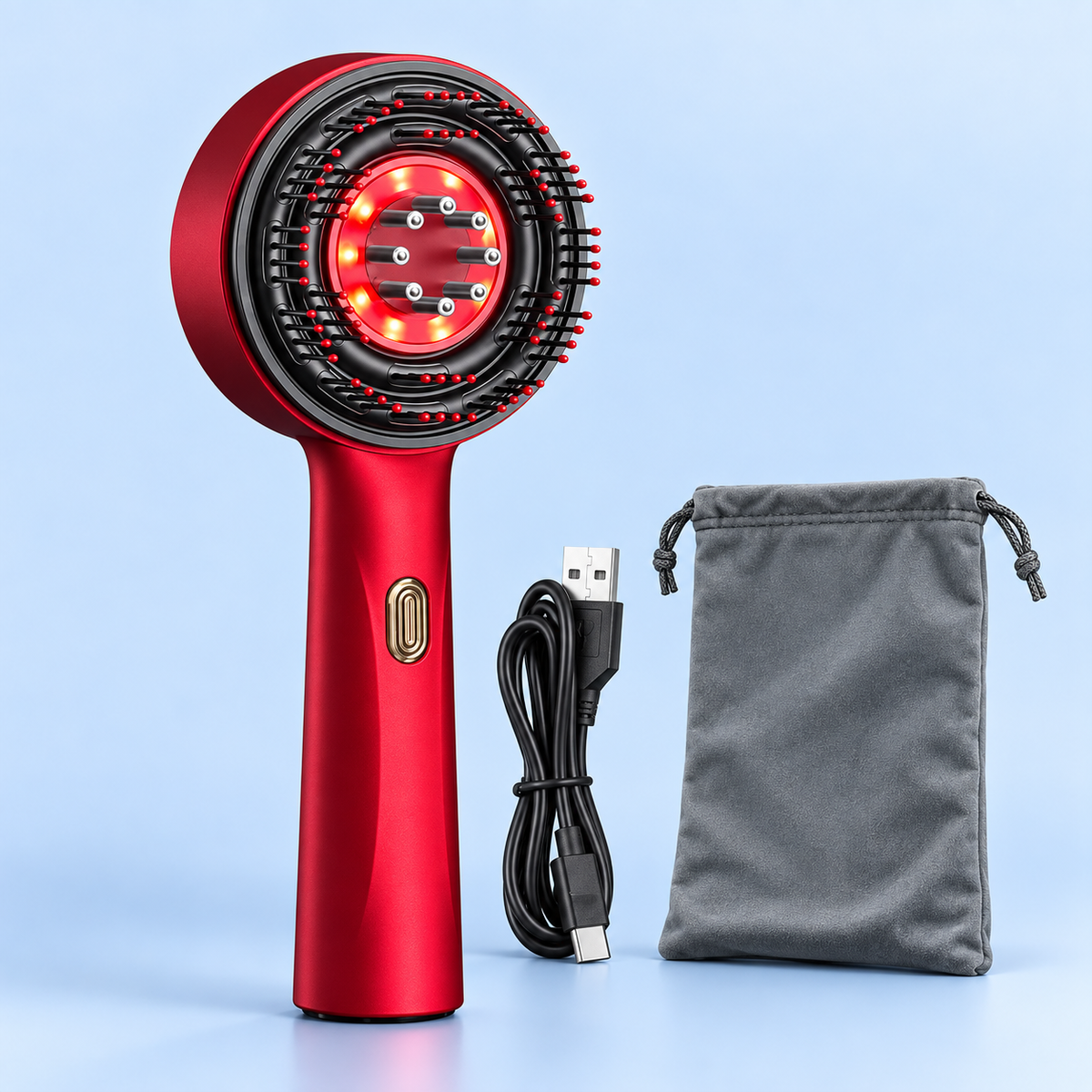 Scalp Massager With oil