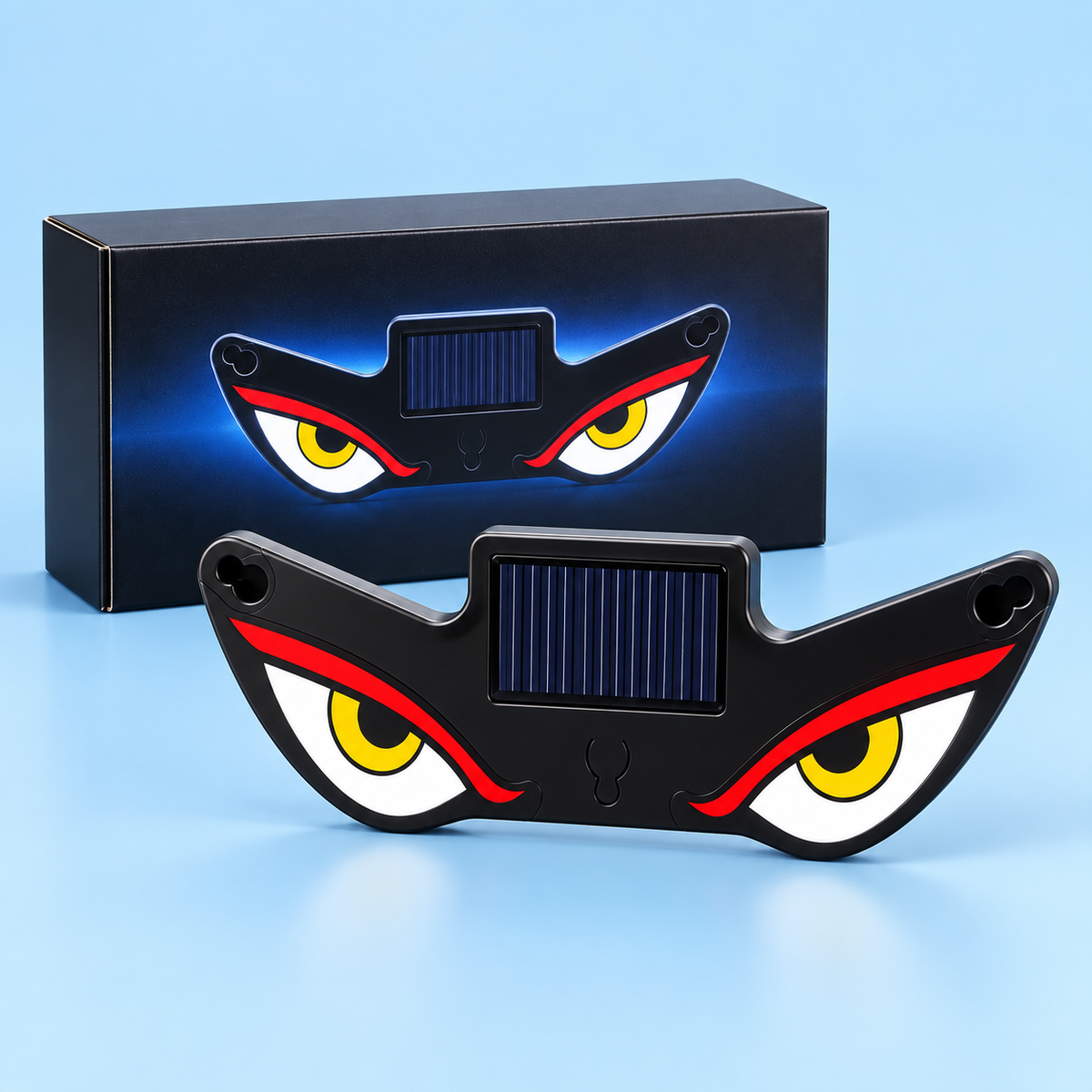 Solar Demon Eye LED Car Window Light